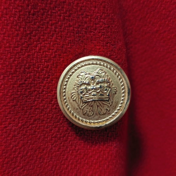 Vintage St Michael 100% Wool Mid Length Peacoat | Size 18/20 - Picture 7 of 7